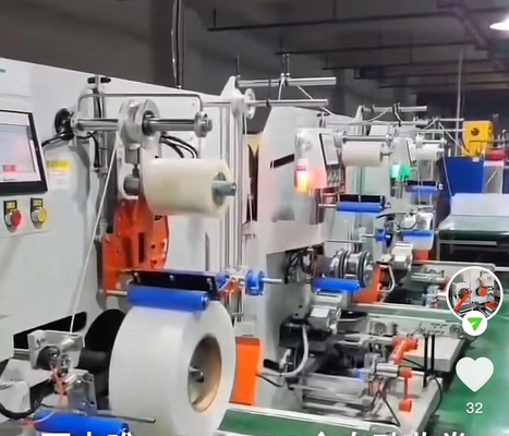 Highly PP STRAP WINDER DUAL-SERVO MOTOR with Servo Motor Wiring and Tension Range 80-500kg
