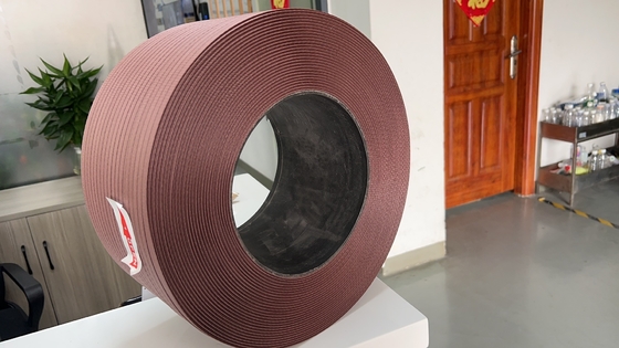 5-19mm PP Strap Production Line saving 20%-30% energy with Double station winder