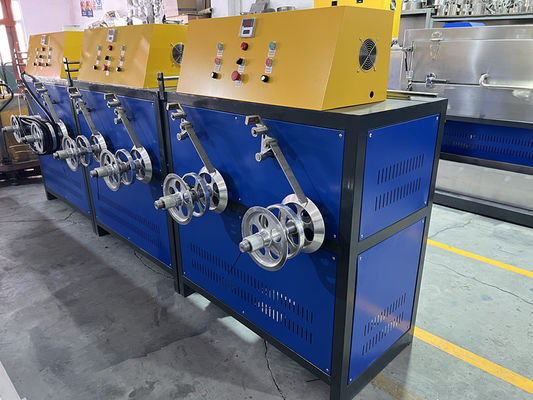 PLC-controlled PET strapping machine 9-32mm PET plastic strapping production line 100-200 me/min