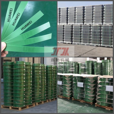 100% Recycled Bottle Flakes Material Pet Strap Making Machine with Automatic Winding