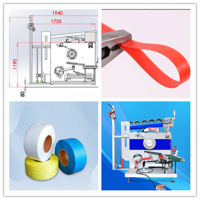 5-19mm high speed PP strapping production line PP strapping equipment PP strapping machine in unique cooling circulation system