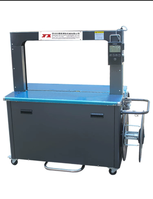 Automatic strapping machine, automatic tape conveyor strapping machine, good stability, automatic bonding, automatic cut