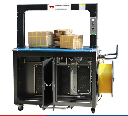 High speed bundling machine, automatic tape conveyor box bundling machine, speed: 52 channels /min, hot melt bonding