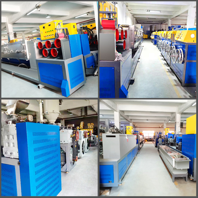 Adjustable speed PP belt extrusion line, PP packing belt production line, PLC touch screen control, output 150KG-600KG/H