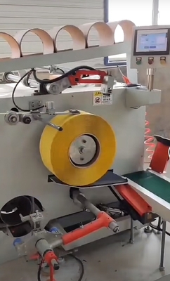 Automatic PP winding machine touch screen control PP binding tape winding machine PP packing tape winding machine