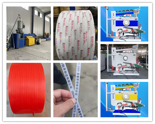 Servo PP Strapping Winding Machine 1.8KW Power Consumption Line Speed 220-300 m/min Low Failure Rate