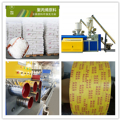 Plastic Machinery High Speed ​​PP Strapping Machine PP Strapping Production Line with 5-19mm Width