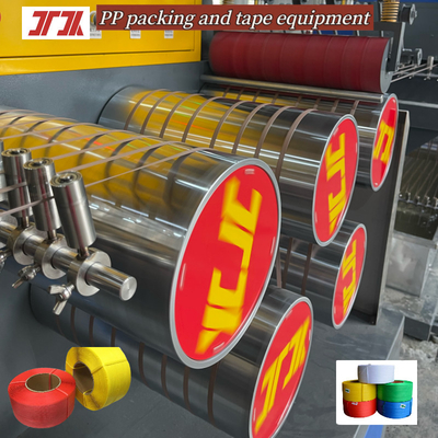 Automatic Plastic PP Strapping Packing Belt Making Machine PLC Control High Performance Plastic PP Strapping Packing PLC