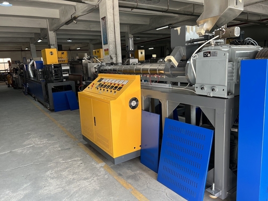 Efficiency PET Strap Making Machine For Making PET Straps From 100% Bottle Flakes