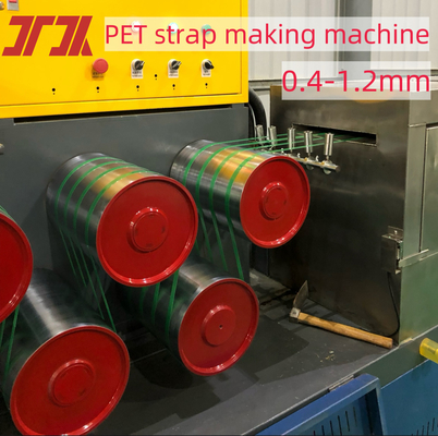 9-32mm Width 280kg/H Plastic Pet Strap Making Machine With Embossing And PLC Control System