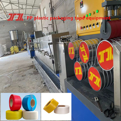 Advanced PP Strap Extruder Machine with PLC Double Station Winder and Speed 280m/min