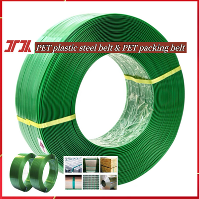 Custom PET Plastic Strapping Tape Brickyard Strapping Tape For Heavy Product Strapping