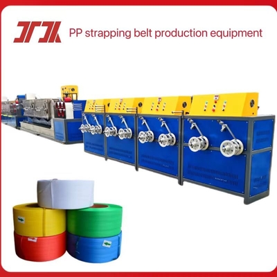 380V 37KW PP Strap Making Machine With PLC Control And 38CrMoALA Screw