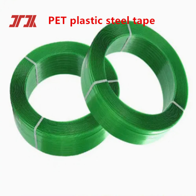 High temperature and UV resistant PET packaging tape 9-32mm width Tensile force 200-1500KG