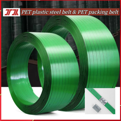 Customized Polyester PET Pallet Packing Plastic Steel Strapping Rolls Strips For Packaging