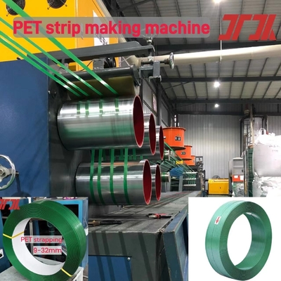 Customized Color PET Belt Making Machine With Double Station Winder