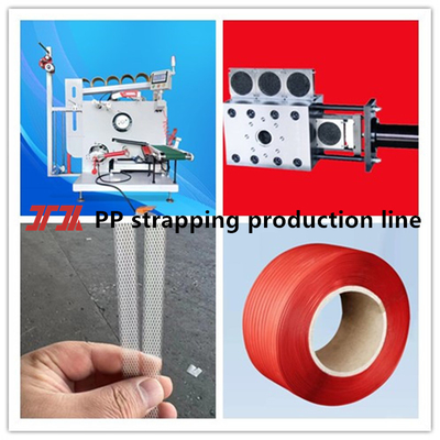 Supply plastic machinery PP strapping production line Automatic winding machine SKD-11 embossing wheel
