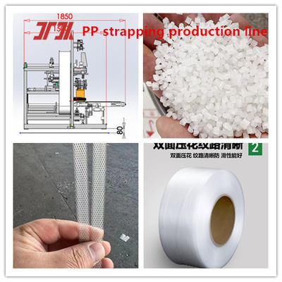 Plastic Extruder PP Strapping Production Line PLC Control System