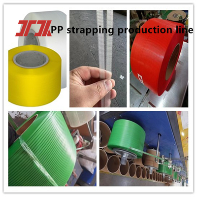 Plastic Extruder PP Strapping Production Line PLC Control System