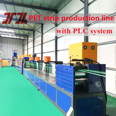 Double Station Winder 100% Recycled Pet Production Machine With Good Flexible Straps