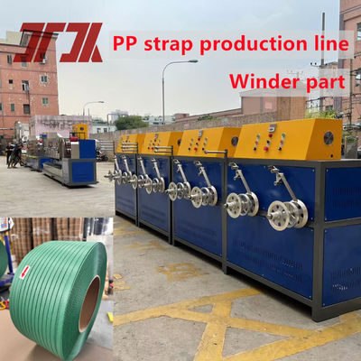 Single screw PP Strap Packing Belt Extrusion Machine Use For Reinforce Packing