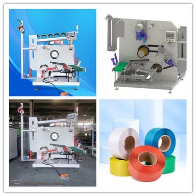 Automatic Rewinding Machine PP PET Automatic Winding Machine For Servo Motor Control