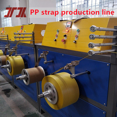 Automatic Winder PP Belt Extrusion Machine With PLC Control System For Whole Line