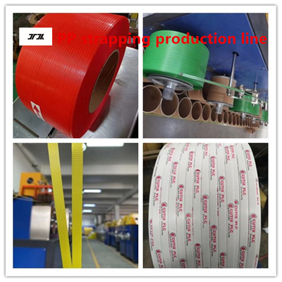 Advanced PP Strapping Production Line PP Extruder PP Strapping Equipment For Servo Winding Machine