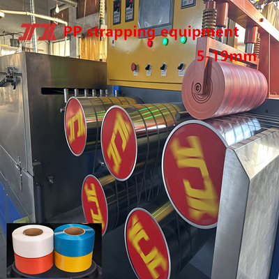 Plastic Machinery PP Strapping Production Line PP Strapping Making Machine PLC Control System