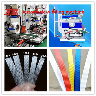 Plastic Machinery PP PET Automatic Winding Machine Automatic Rewinding Machine For PLC Control System