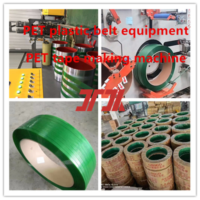 Plastic Production Line PET Steel Plastic Belt Equipment PET Belt Making Machine With 9-32mm Width