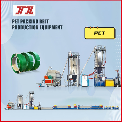 Single Screw 4straps Plastic Strap Packing Machine PET Strap Extrusion Line