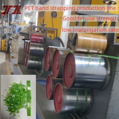 Single-Screw PET belt making Machine with Double Output mould and Automatic PLC control system