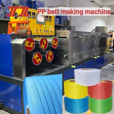 5-19mm customized PP straps 3output making machine with PLC control system and automatic winder