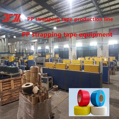 Making PP Strapping For Automatic Packing Machine Use PP Strap Production Line With Good Flexible And Length
