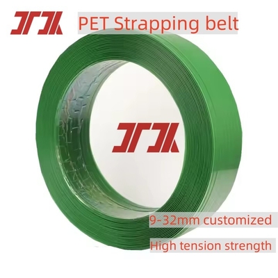 Smooth Embossed PET Packing Belt Use For Pallets Bricks Packing With Strong Strength And Good Flexible