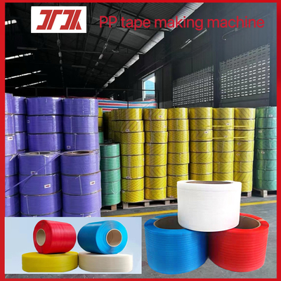 Wholesale colorful 5-19mm PP strapping tape PP polypropylene strapping tape for automatic strapping machine
