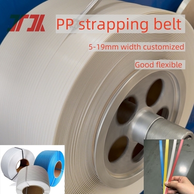 Plastic Embossed PP Strapping Belt Extrusion Machine Make Polypropylene PP Strapping With Good Flexible