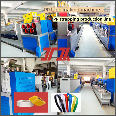 High speed single screw PP strapping tape production line PP strapping machine PP line production equipment 5-19mm PP strap
