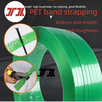 160m/min Running Speed PET Strap Band Extrusion Machine Use 100% Recycled Material With PLC Control System