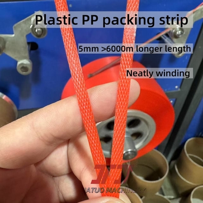 5mm >6000m Semi Virgin Recycle Polypropylene Plastic PP Band Strapping Belt For Packaging
