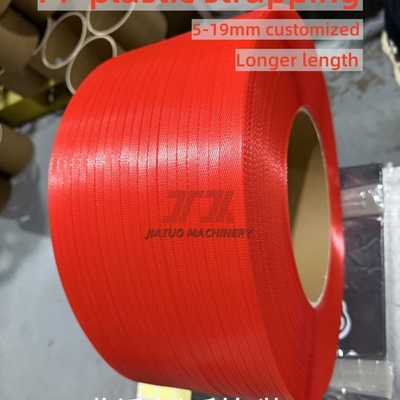 Manual/Automatic Machine Use Pp Strap Band Polypropylene Plastic Strapping Rolls 5-19mm Width Customized