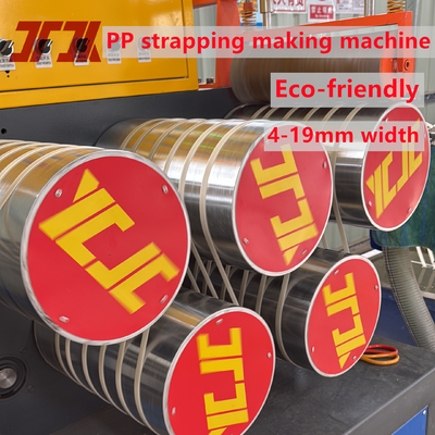 5-19mm Width Customized PP Plastic Strap Machine With PP Strap Use Automatic Machine Or Manual And PLC Control System