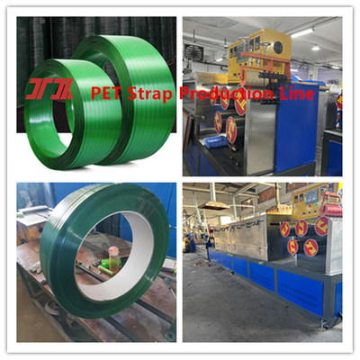 4 Straps PET Strap Making Machine Single Screw Packing Belt Making