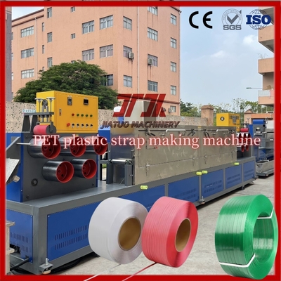 Plastic Machinery Twin Screw Sandwich PP Strapping Tape Production Line PP Strapping Tape Machine with 5-19mm Width