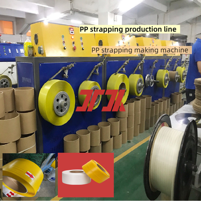 Electric PP Packing Belt Strap Extrusion Line Plastic Strapping Making Machine