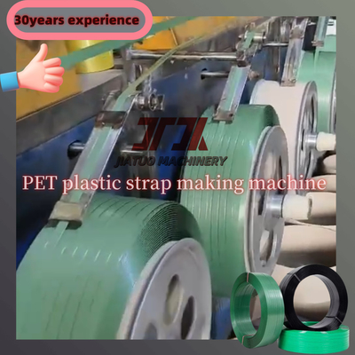 Plastic Machinery Single Screw PET Strapping Machine PET Plastic Steel Strapping Production Line PET Strapping Equipment with Automatic Screen Changer