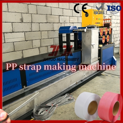 Automatic 100kw PP Strap Making Machine 5-19mm Strapping Roll Manufacturing With PLC Control