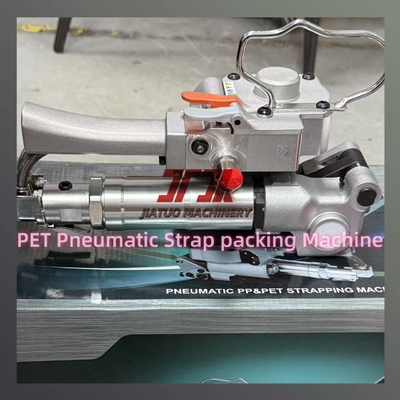 Hand-Held PP PET Strap Pneumatic Strapping Machine Use On Cartons Pallets Heavy Cargo