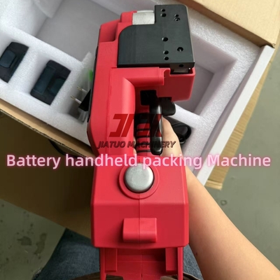 Portable Battery Strapping packing Tool Chargeable for PP PET Plastic Belts 14.4V